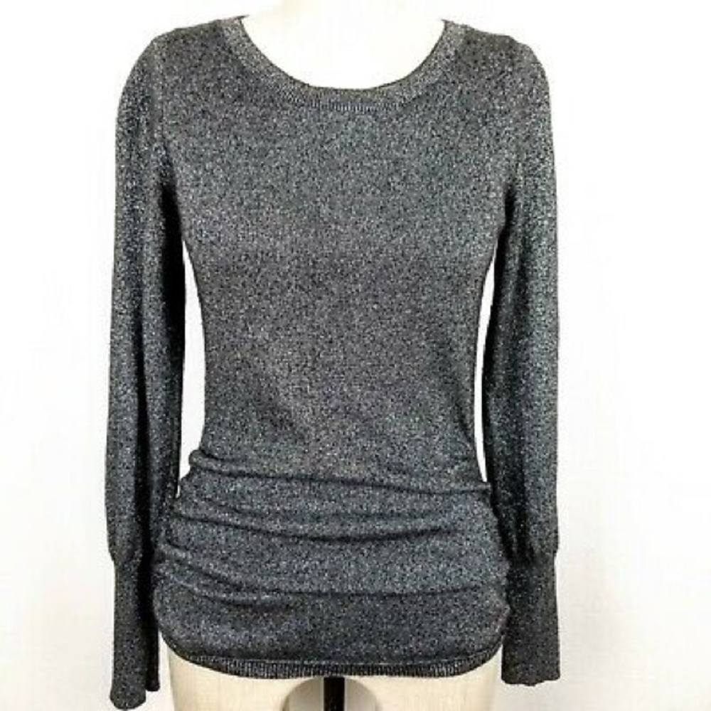 Banana Republic Metallic Italian Yarn Sweater